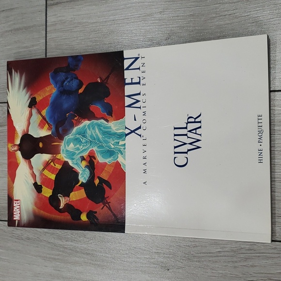 NWOT Civil War Marvel Comics Event & X-men Civil War Trades - Picture 6 of 9